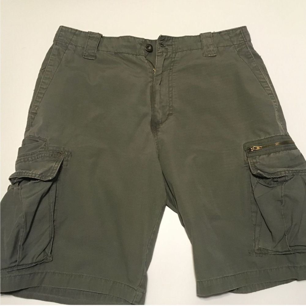 FreeWorld Gray  Men's Cargo Shorts Pants Size 34